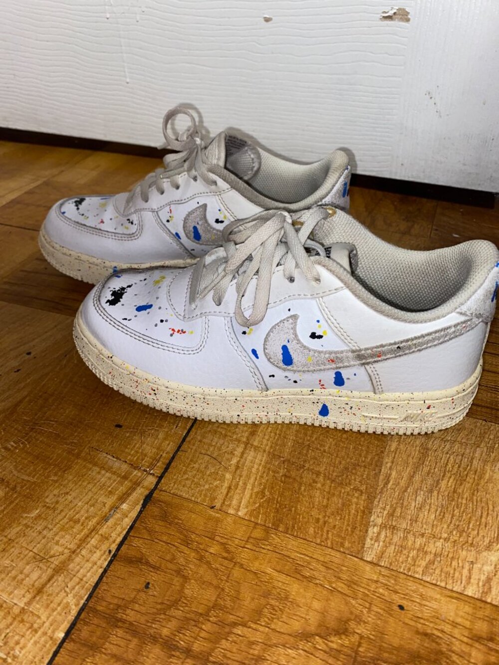 Nike Air Force 1 LV8 3 PS 'Paint Splatter - White' - Picture 3 of 7